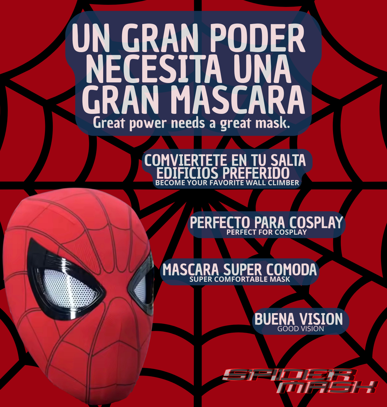 Una mascara con una gran responsabilidad